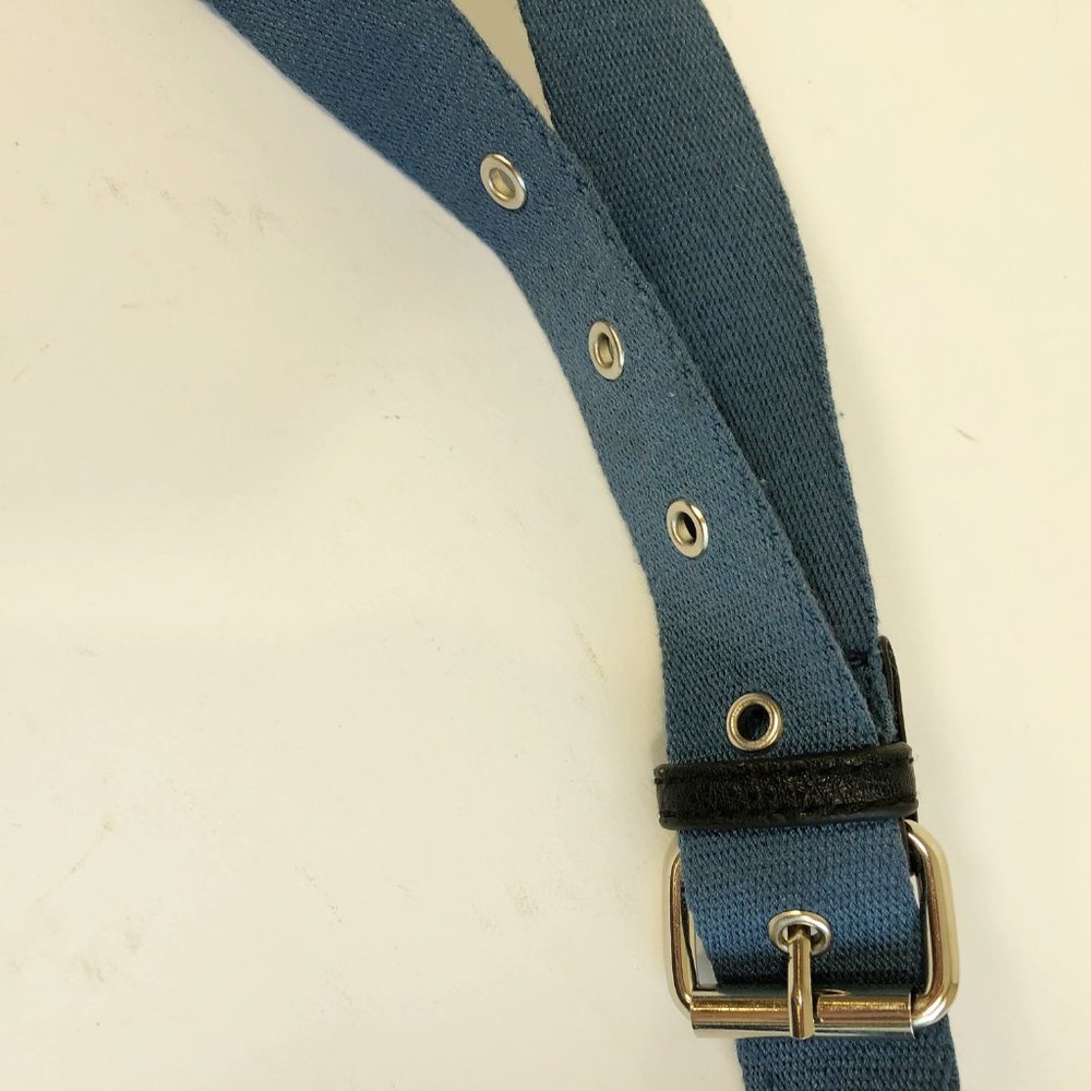 Franco Sarto Blue Messenger Shoulder Crossbody Bag - Picture 11 of 12